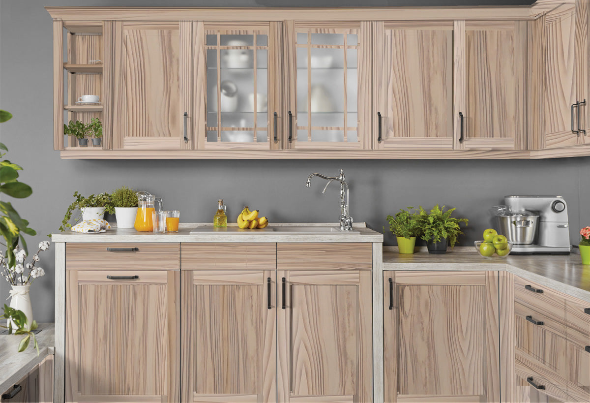 Wood'n Cabinet Kit (12 Door / Grained) - French Oak