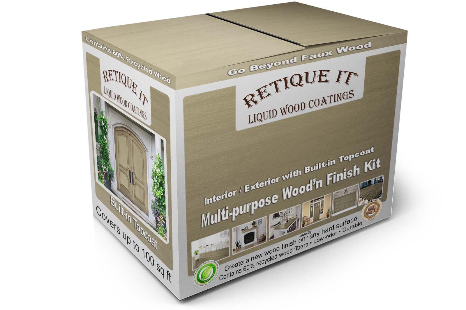 Multi-purpose Smooth Finish Kit (Med) - Drift Wood - Interior Top Coat