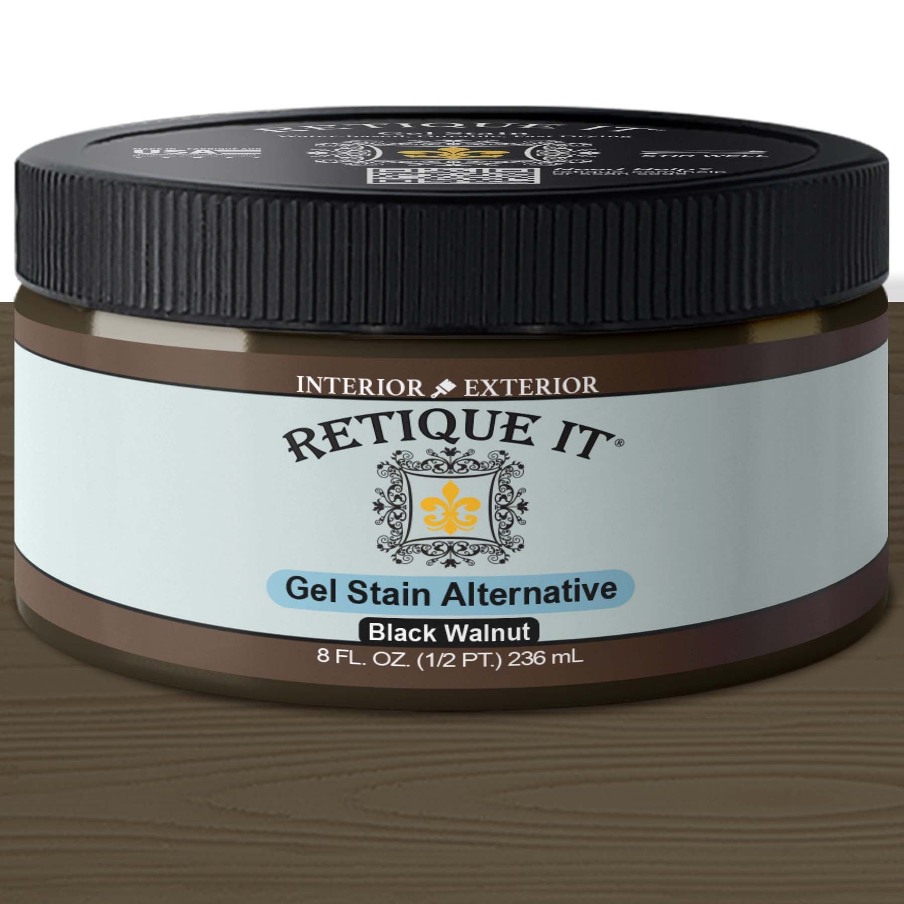 Gel Stain - Black Walnut