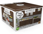 Wood'n Cabinet Kit (48 Door / Grained) - Black Walnut