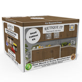 Wood'n Cabinet Kit (12 Door / Grained) - Barn Wood