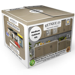Wood'n Cabinet Kit (24 Door / Grained) - Drift Wood
