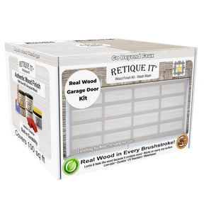 Wood'n Door Smooth Finish Kit (Garage Door) - White Wash