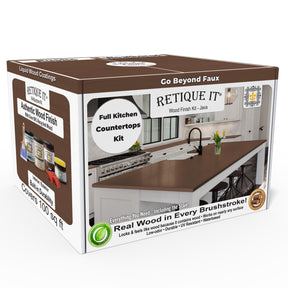 Countertop Kit - Full Kitchen - Dark Oak