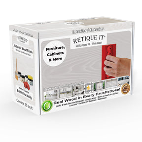 Multi-purpose Wood'n Kit - White Wash - Exterior Top Coat