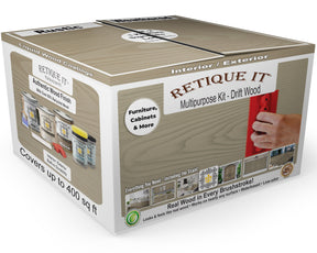 Multi-purpose Wood'n Kit (4x Lg) - Drift Wood - Exterior Top Coat