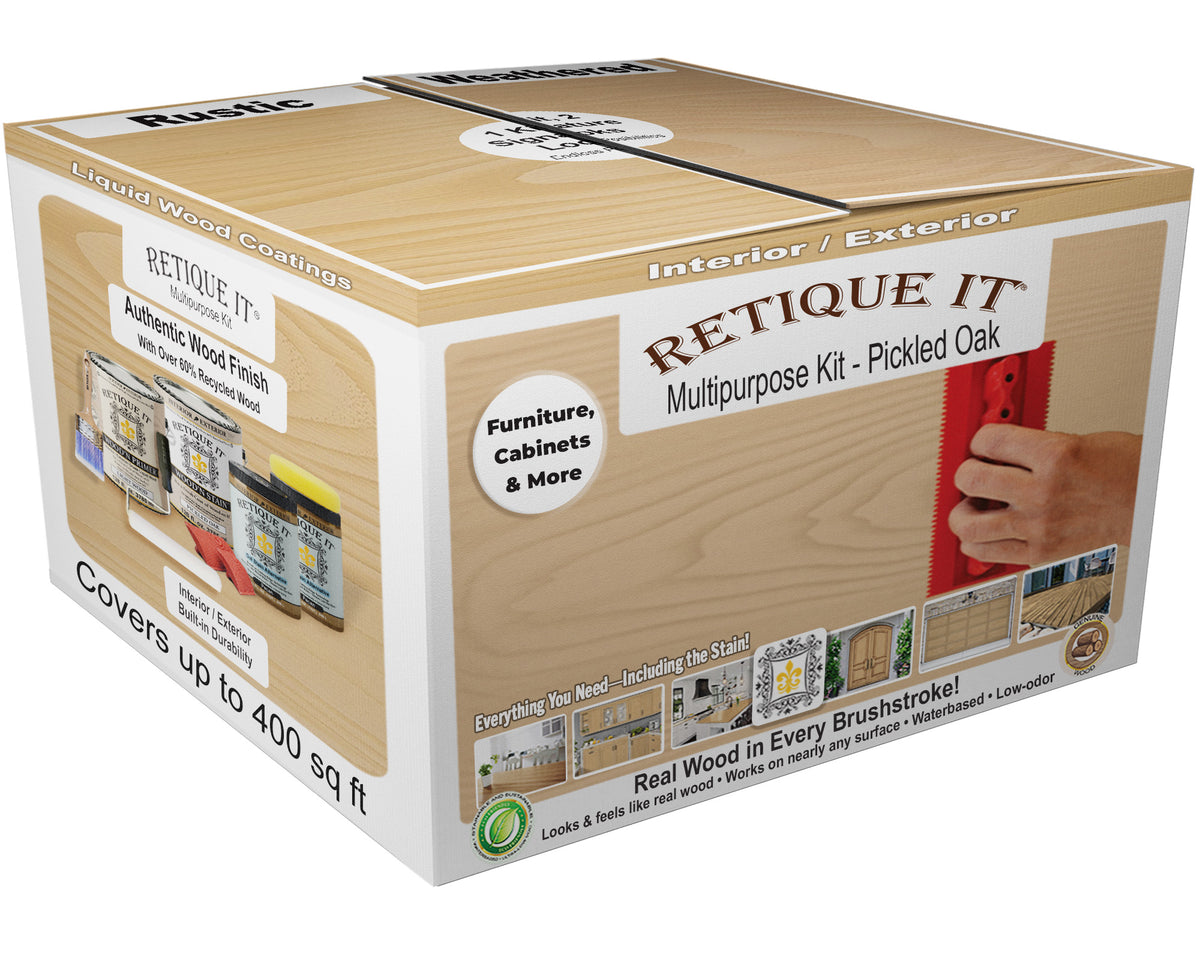 Multi-purpose Wood'n Kit (Large) - Pickled Oak