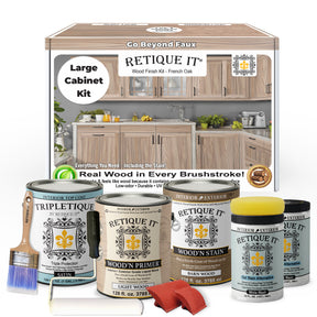 Wood'n Cabinet Kit (48 Door / Grained) - French Oak