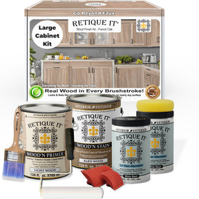 Wood'n Cabinet Kit (48 Door / Grained) - French Oak