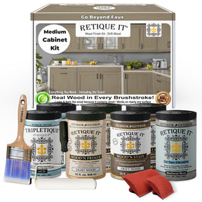 Wood'n Cabinet Kit (24 Door / Grained) - Drift Wood