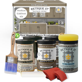 Wood'n Cabinet Kit (24 Door / Grained) - Drift Wood