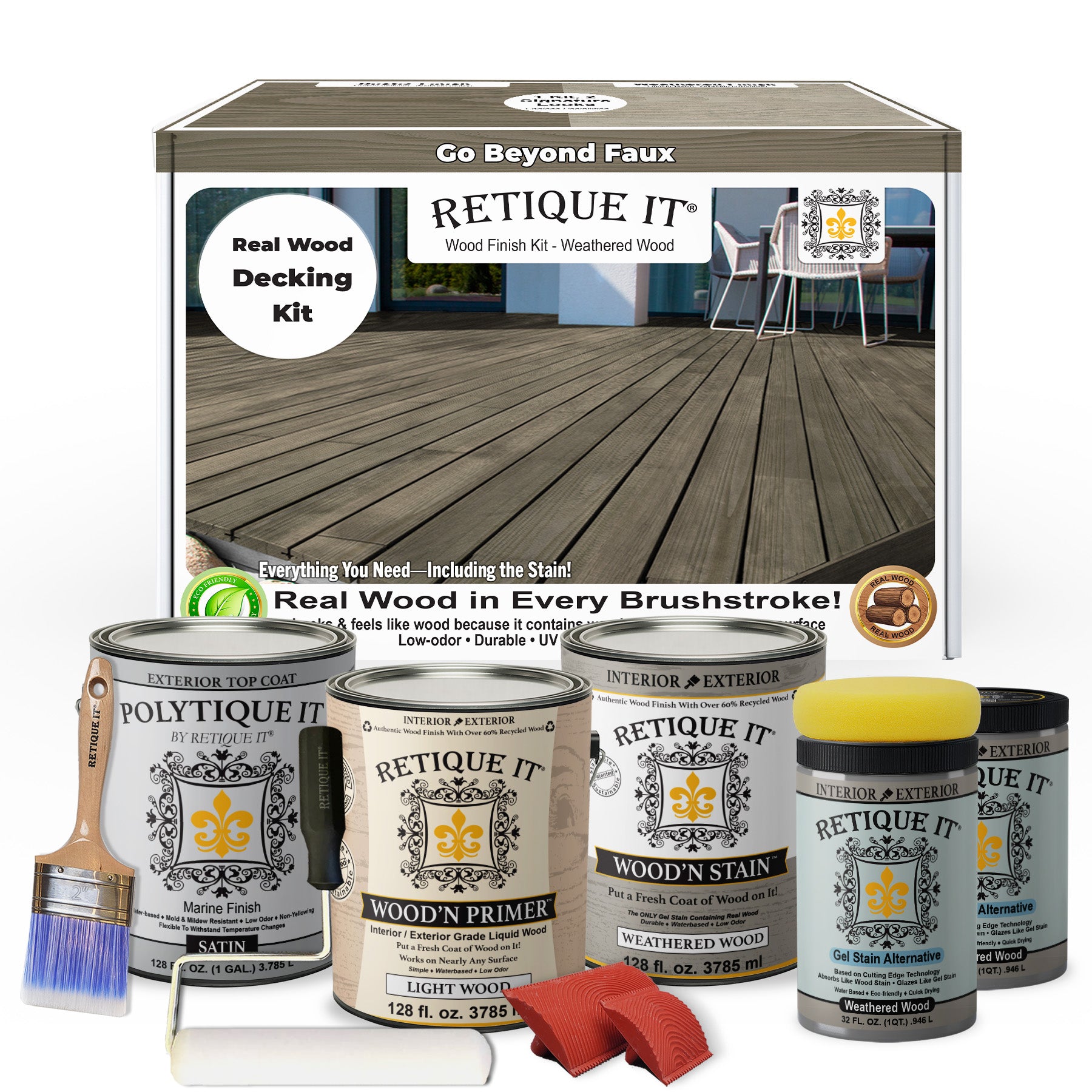 Decking Wood'n Kit - Weathered Wood