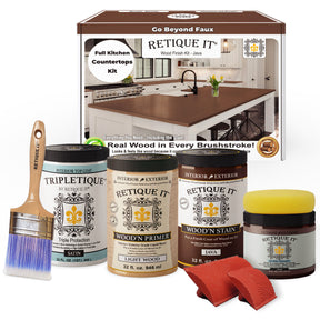 Countertop Kit - Full Kitchen - Dark Oak