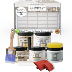 Wood'n Door Smooth Finish Kit (Garage Door) - White Wash