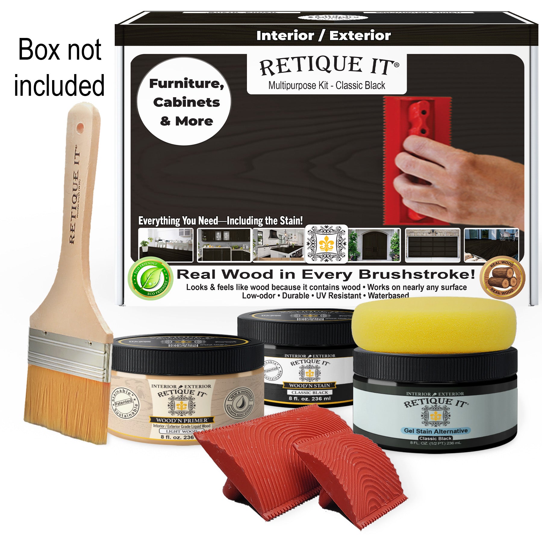 Multi-purpose Wood'n Kit - Classic Black