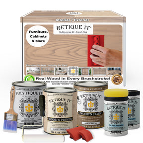 Multi-purpose Wood'n Kit (4x Lg) - French Oak - Exterior Top Coat
