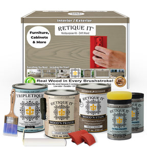 Multi-purpose Wood'n Kit (4x Lg) - Drift Wood - Interior Top Coat