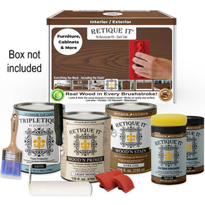 Multi-purpose Wood'n Kit (4x Lg) - Dark Oak - Interior Top Coat