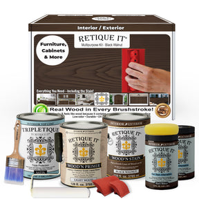 Multi-purpose Wood'n Kit (4x Lg) - Black Walnut - Interior Top Coat
