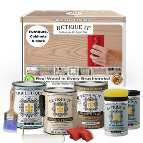Multi-purpose Wood'n Kit (4x Lg) - French Oak - Interior Top Coat