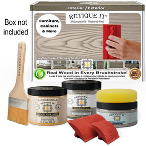 Multi-purpose Wood'n Kit (Med) - Weathered Wood