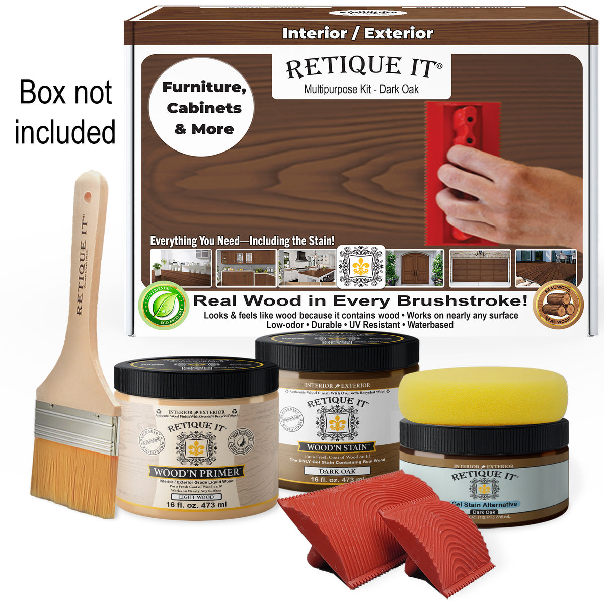 Multi-purpose Wood'n Kit (Med) - Dark Oak