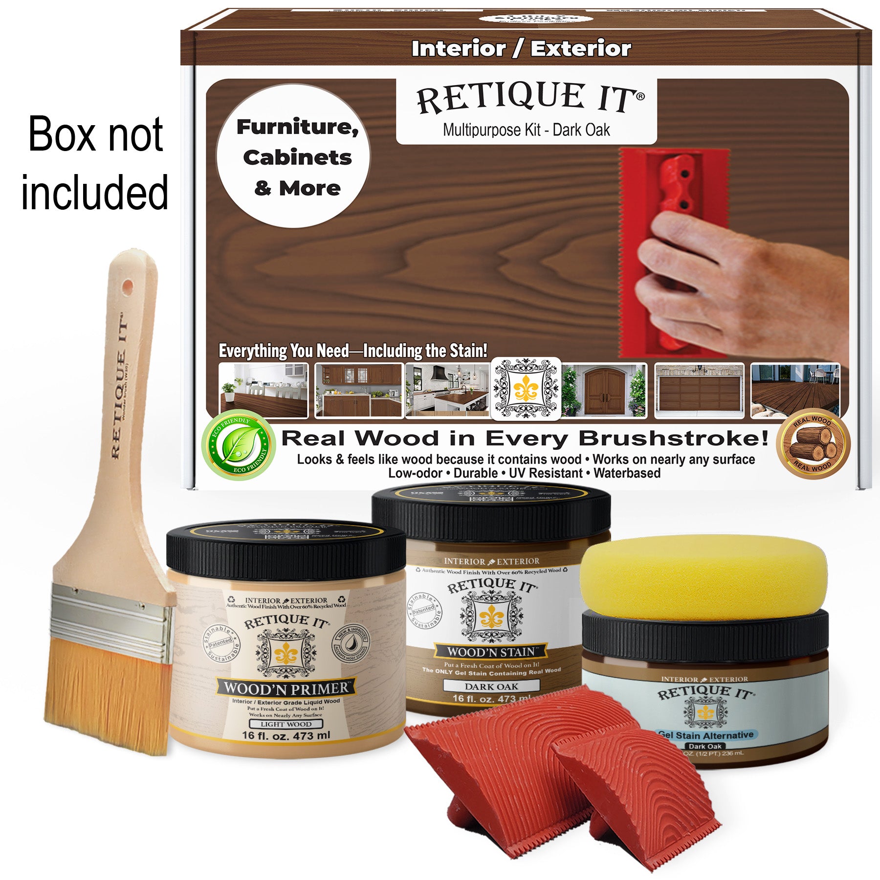 Multi-purpose Wood'n Kit (Med) - Dark Oak