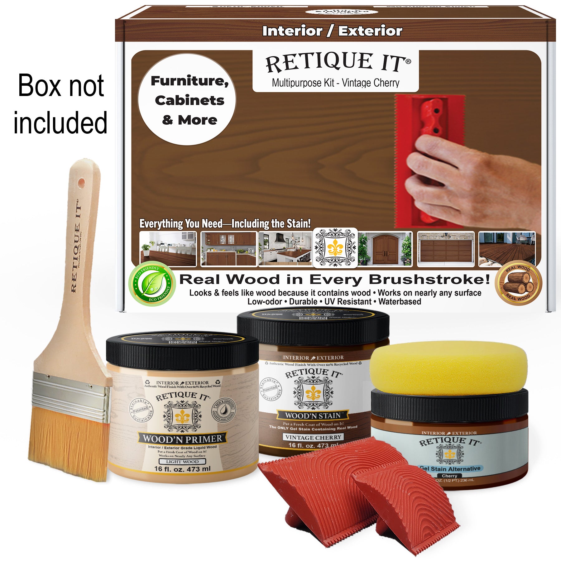 Multi-purpose Wood'n Kit (Med) - Vintage Cherry