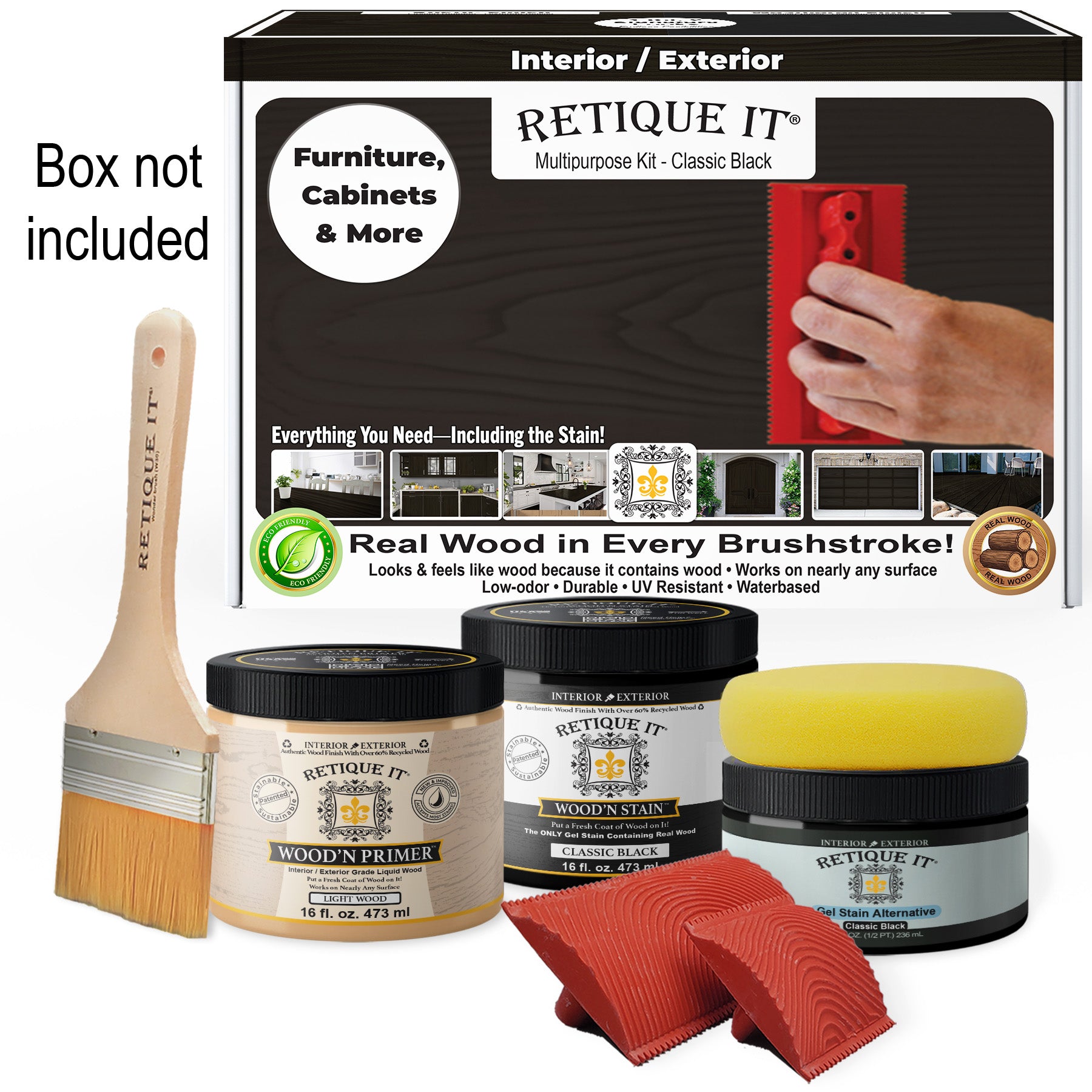 Multi-purpose Wood'n Kit (Med) - Classic Black