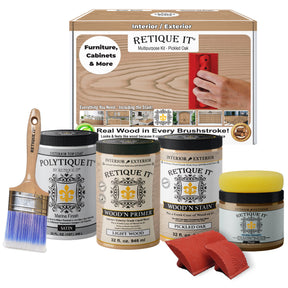 Multi-purpose Wood'n Kit (Large) - Pickled Oak - Exterior Top Coat