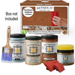Multi-purpose Wood'n Kit (Large) - Cedar - Interior Top Coat