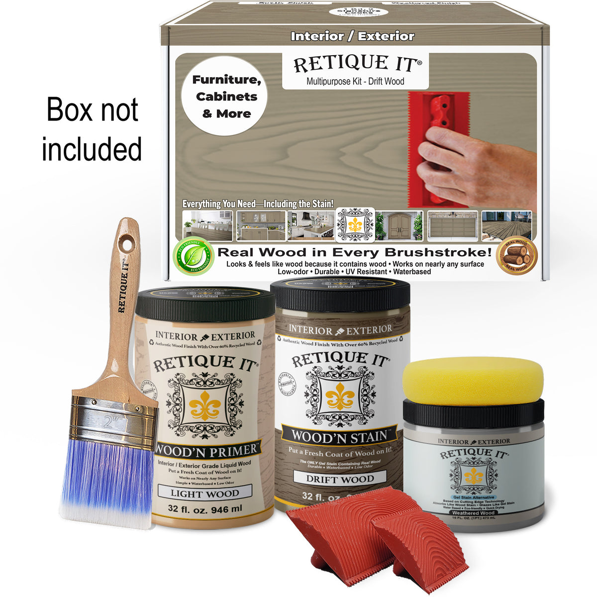 Multi-purpose Wood'n Kit (Large) - Drift Wood