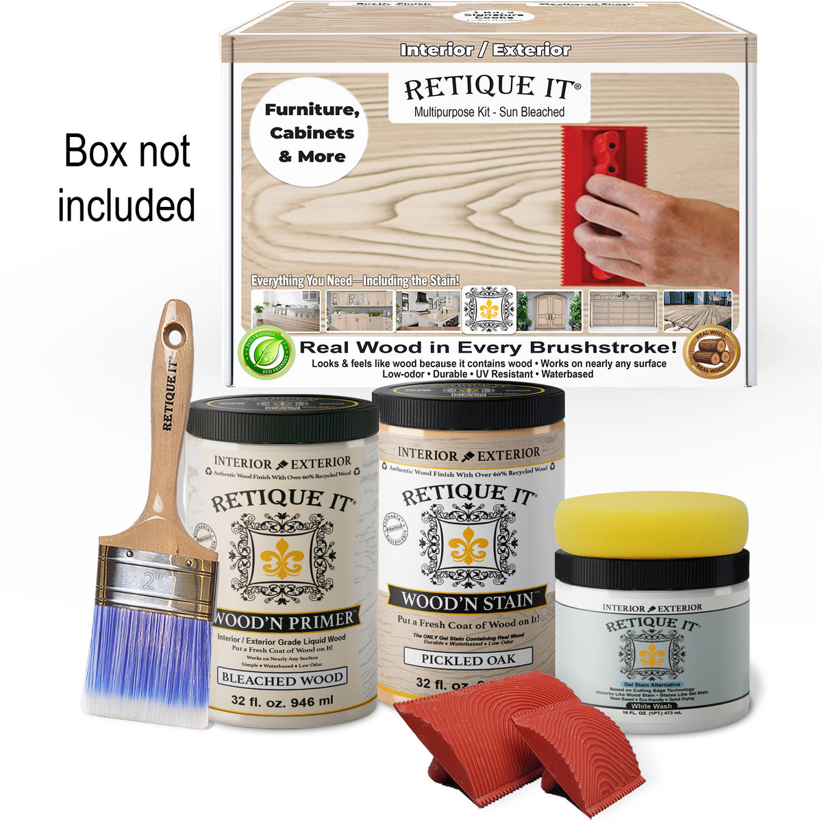 Multi-purpose Wood'n Kit (Large) - Sun Bleached