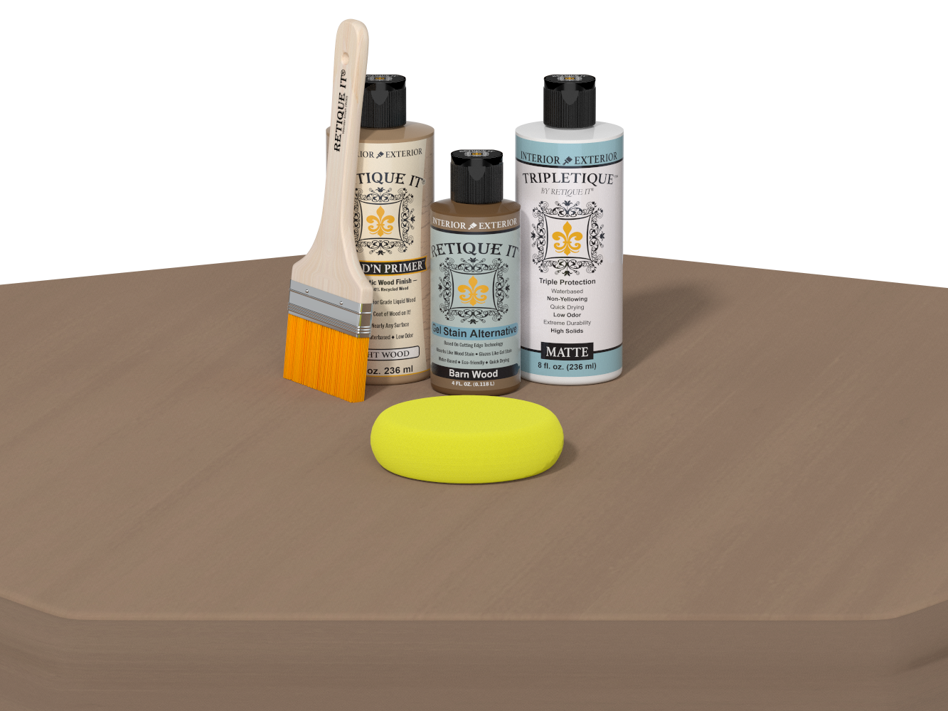 Multi-purpose Smooth Finish Kit - Barn Wood - Interior Top Coat