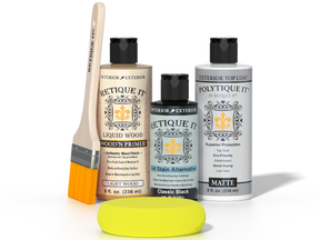 Multi-purpose Smooth Finish Kit - Classic Black - Exterior Top Coat