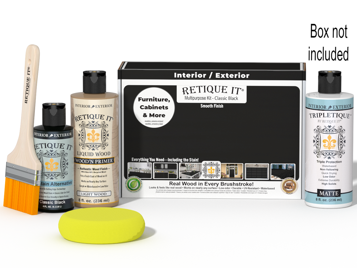 Multi-purpose Smooth Finish Kit - Classic Black - Interior Top Coat