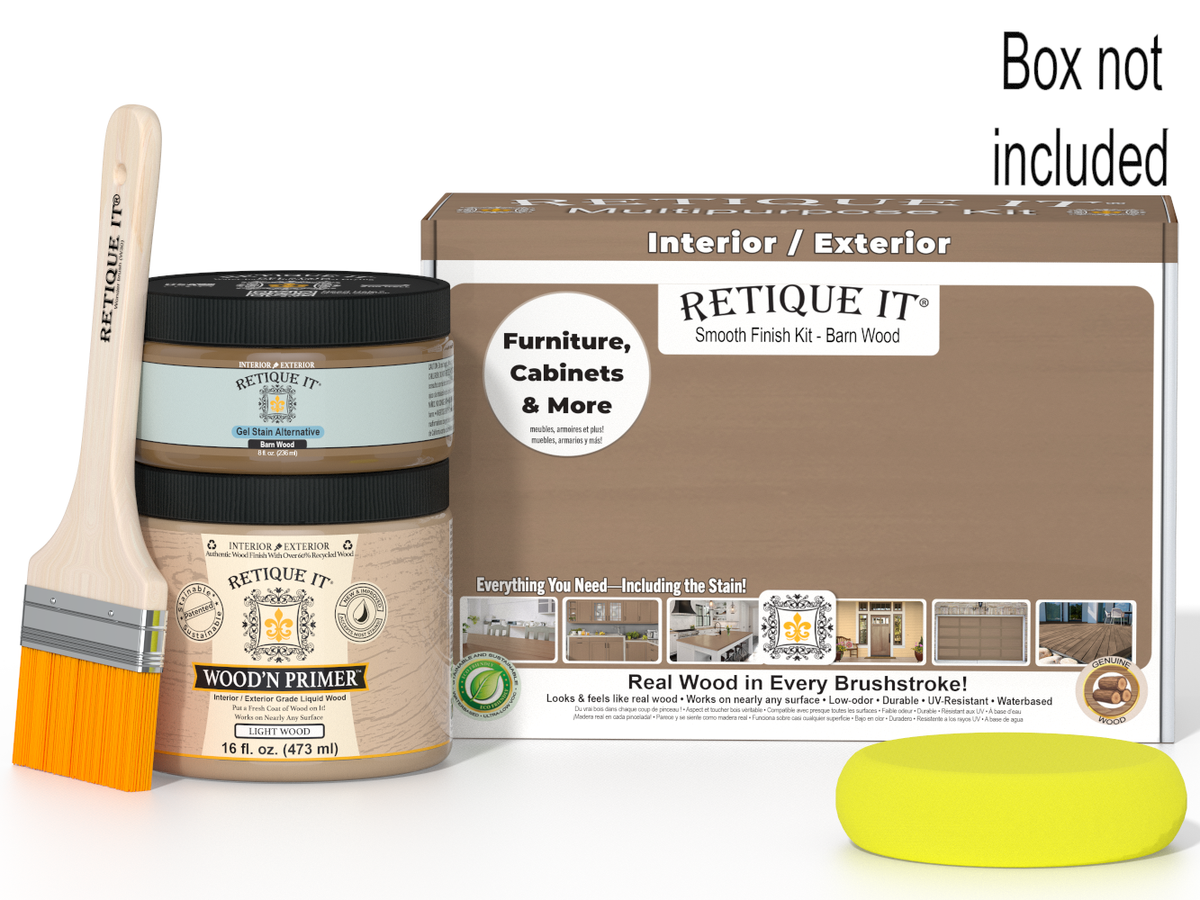 Multi-purpose Smooth Finish Kit (Med) - Barn Wood