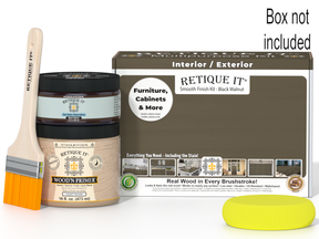 Multi-purpose Smooth Finish Kit (Med) - Black Walnut