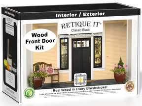 Wood'n Door Smooth Finish Kit - Classic Black — box hero