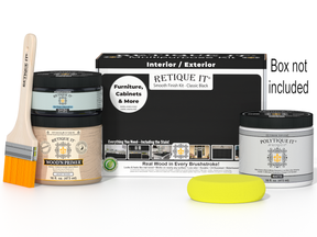 Multi-purpose Smooth Finish Kit (Med) - Classic Black - Exterior Top Coat