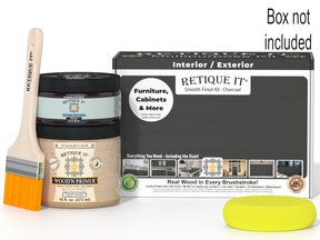 Multi-purpose Smooth Finish Kit (Med) - Charcoal