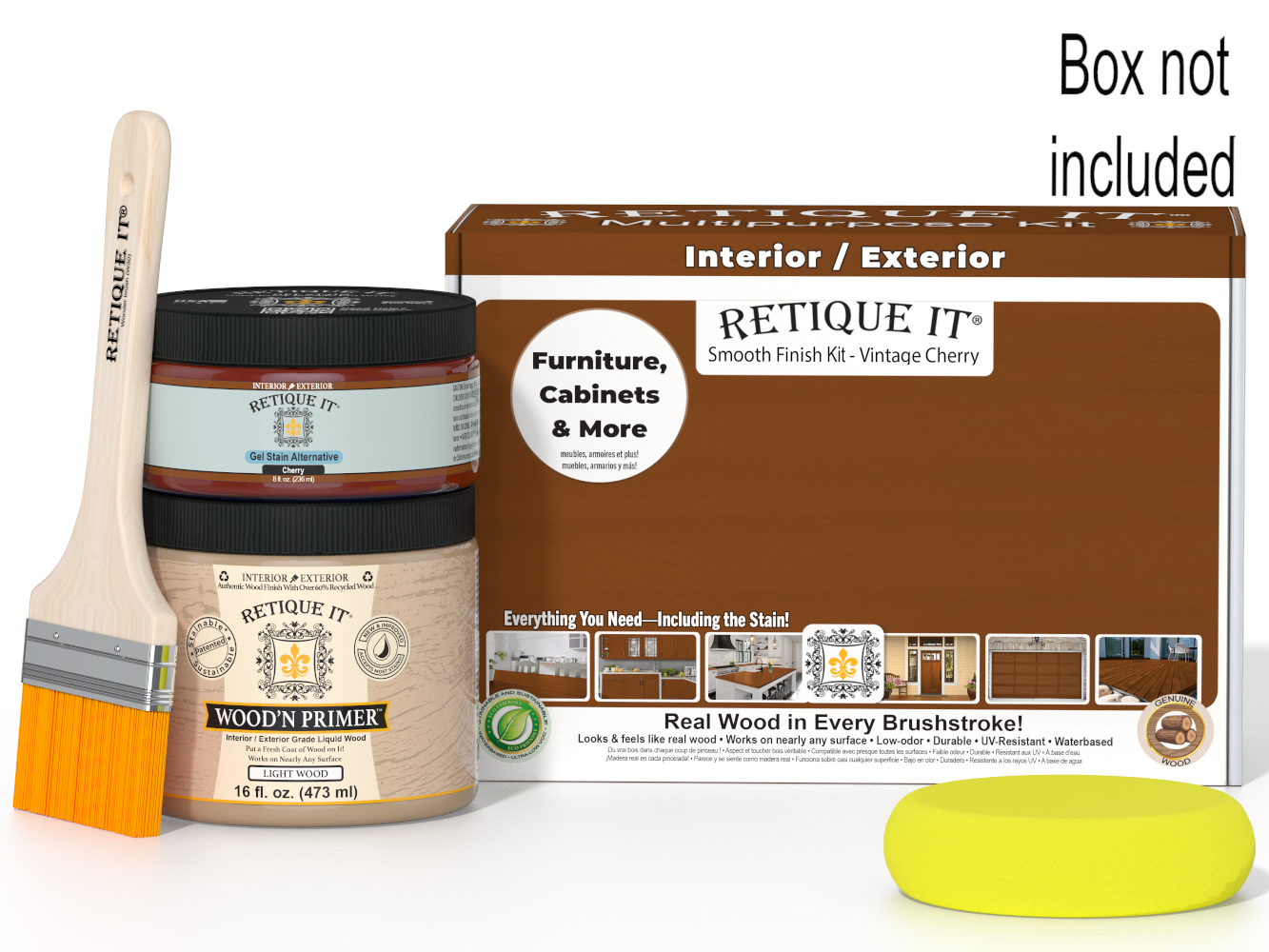 Multi-purpose Smooth Finish Kit (Med) - Cherry