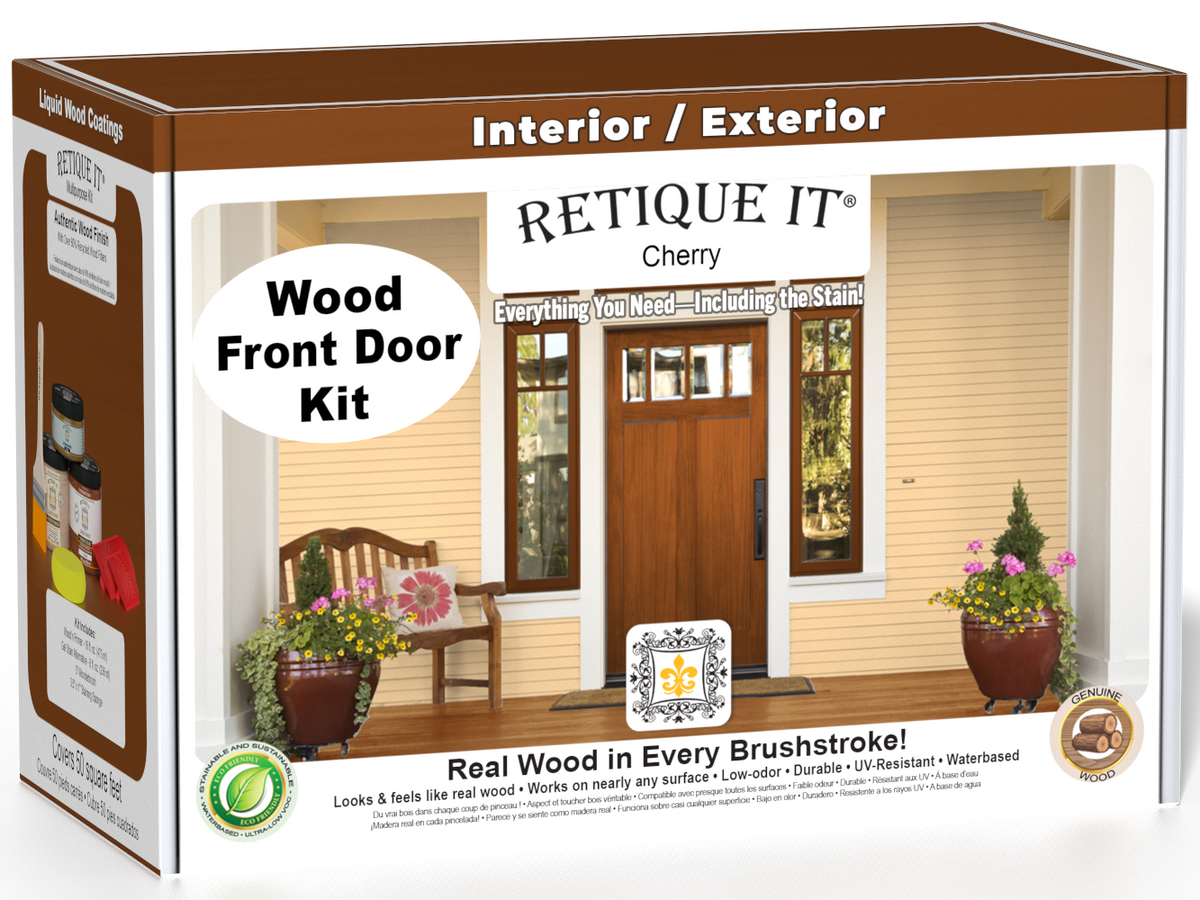Wood'n Door Smooth Finish Kit - Cherry — box hero
