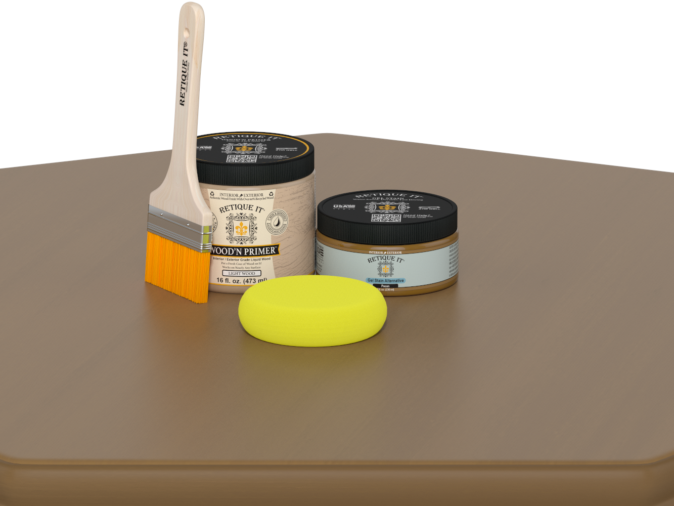 Multi-purpose Smooth Finish Kit (Med) - Pecan