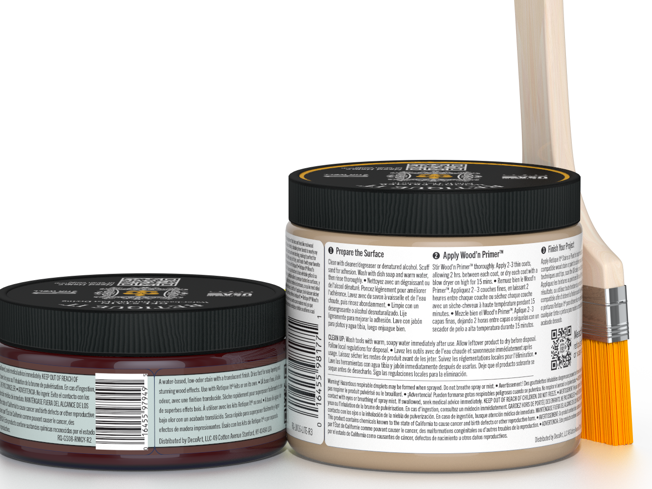 Multi-purpose Smooth Finish Kit (Med) - Red Mahogany