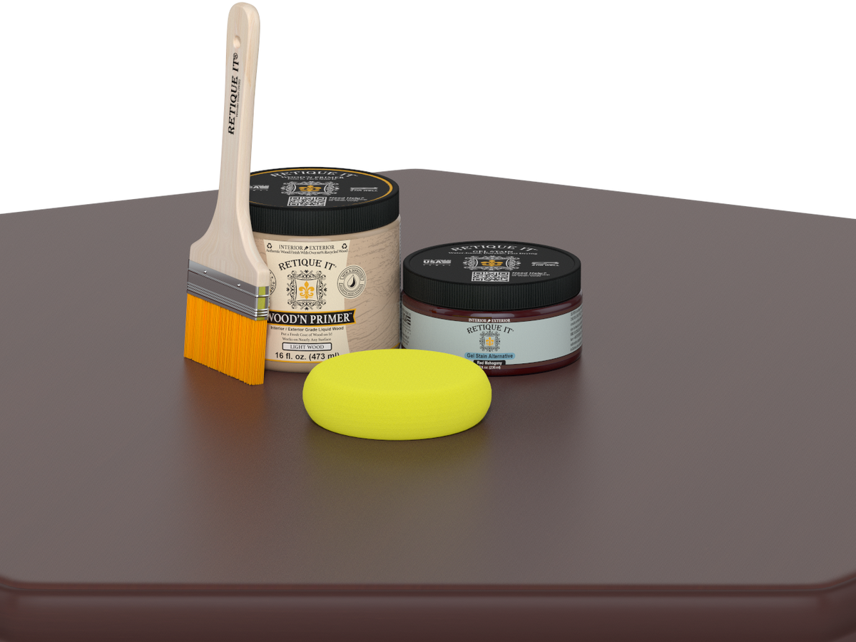 Multi-purpose Smooth Finish Kit (Med) - Red Mahogany