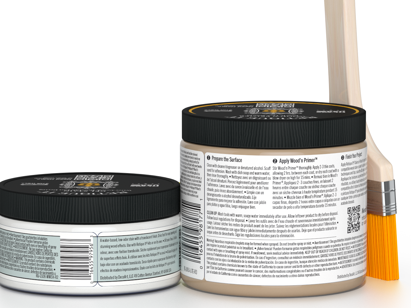 Multi-purpose Smooth Finish Kit (Med) - White Wash