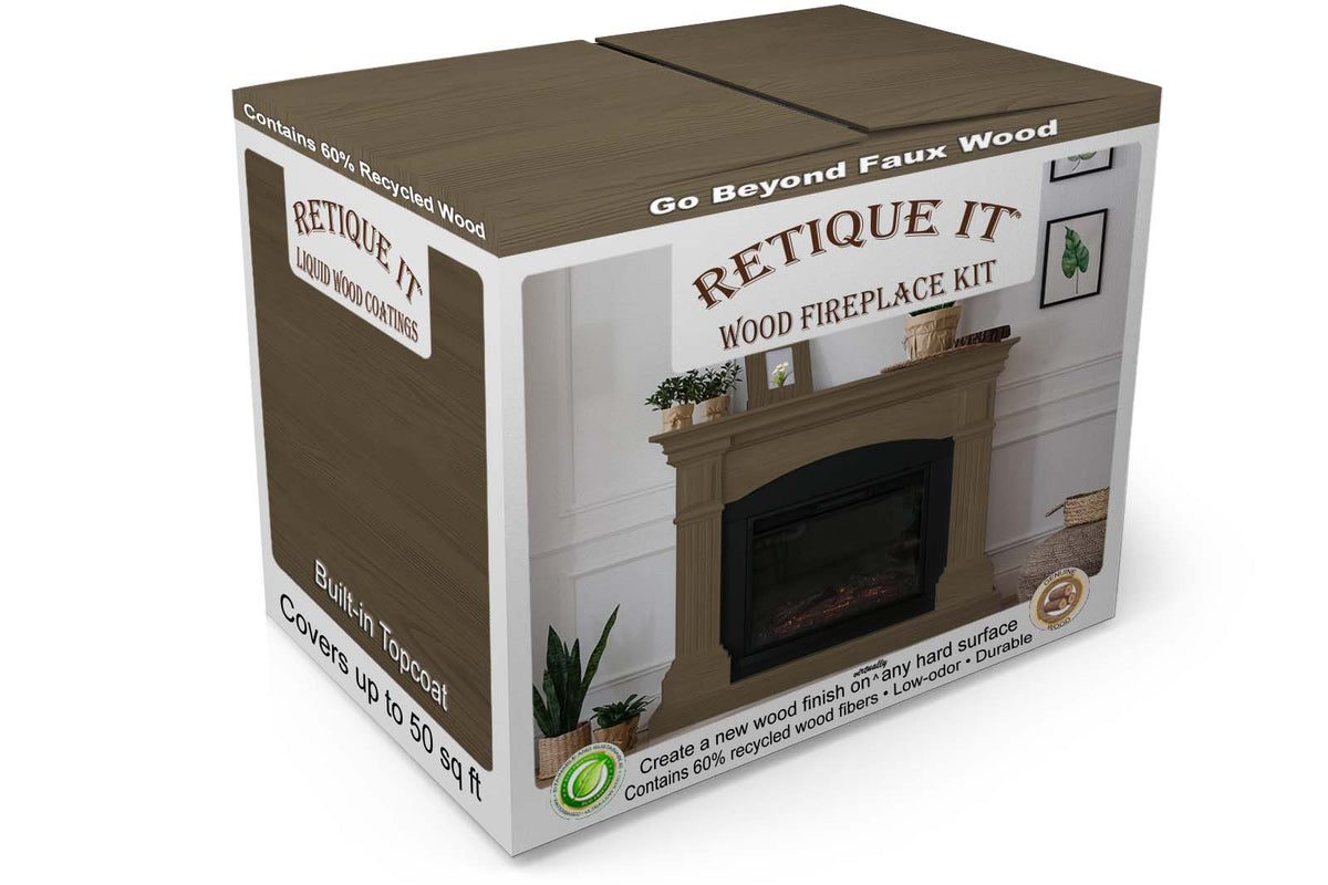 Fireplace Wood'n Finish Kit (Full Fireplace) - Charcoal