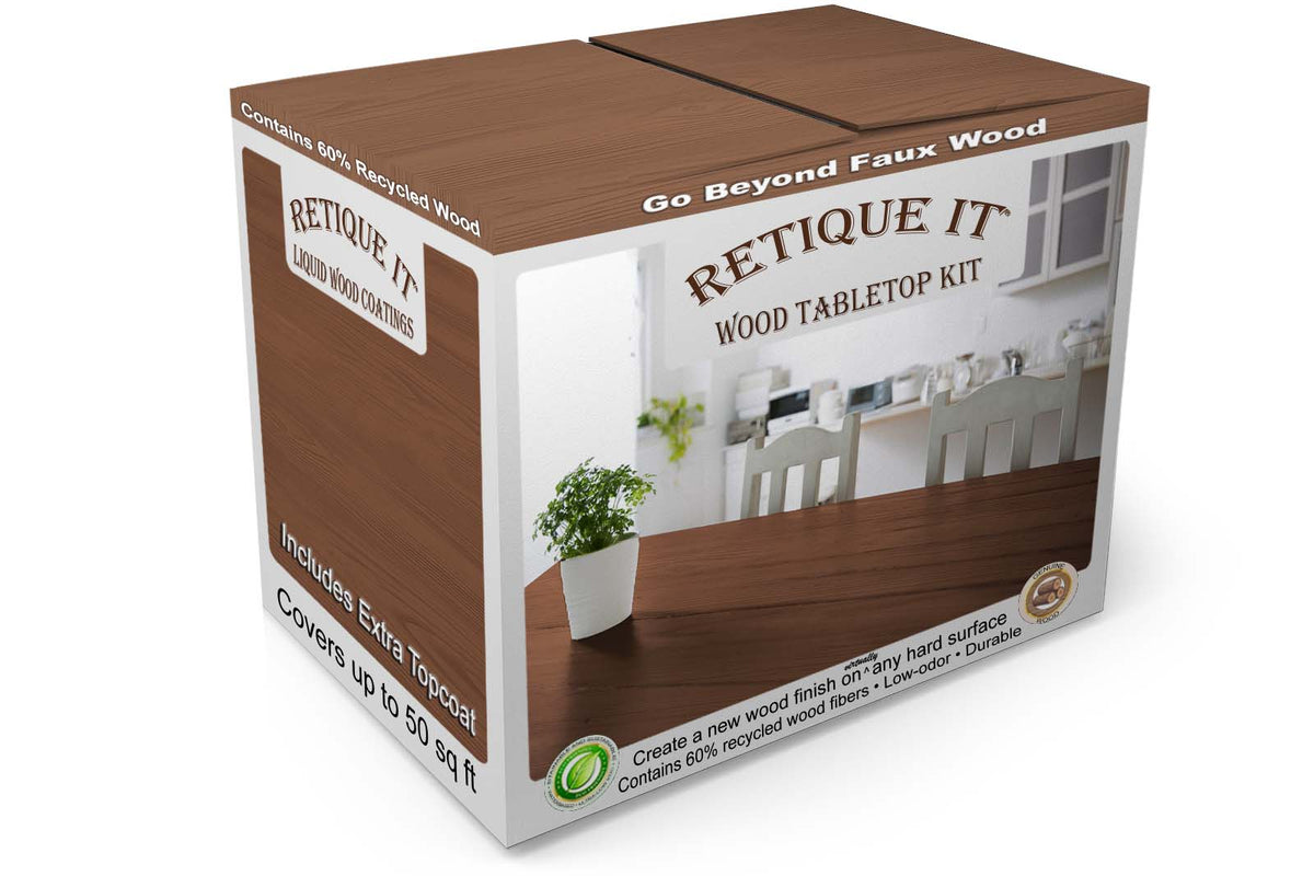 Tabletop Wood'n Finish Kit (Double Size) - Java