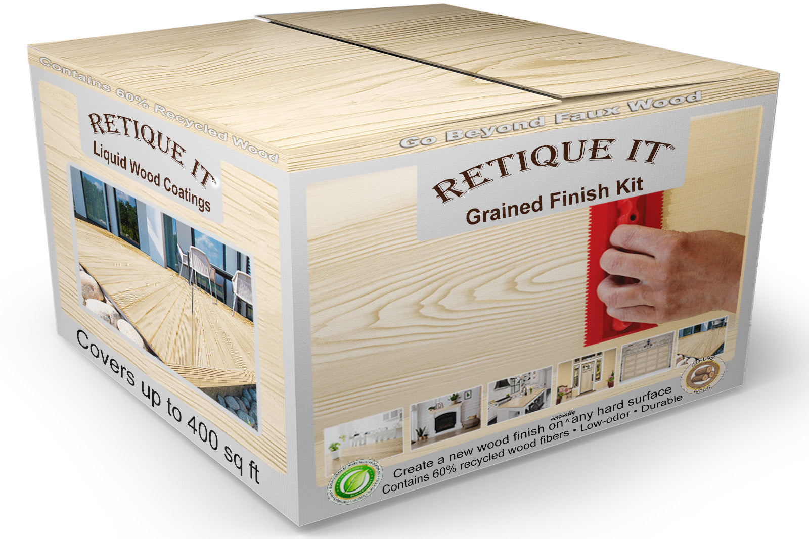 Multi-purpose Wood'n Kit (4x Lg) - White Oak - Exterior Top Coat